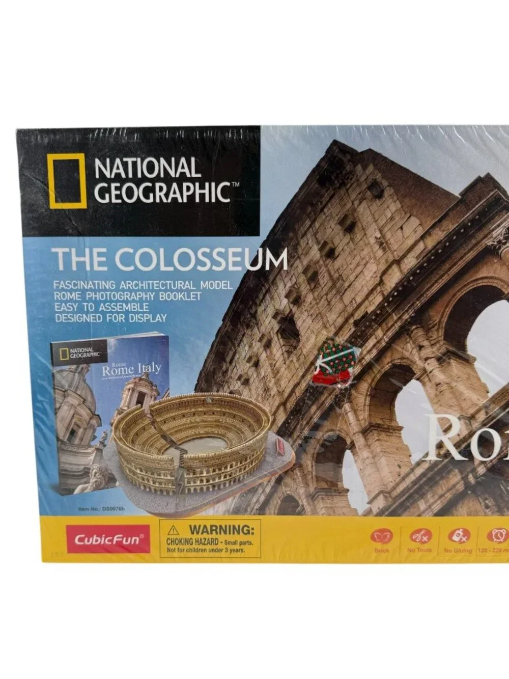 3D Puzzle National Geographic Rome Colosseum History Italy Gift Sealed New READ
